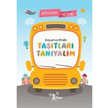 Taşıtları Tanıyalım Boyama Kitabı - Kolektif