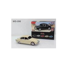 Tastech WS596 Klasik Jaguar Model Araba Bej Bluetooth Hoparlör
