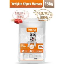 Tasty Kuzulu ve Pirinçli 15 kg Yetişkin Köpek Maması