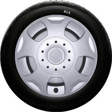 Tata SKS-SJS 404 16 İnç 4 Adet Kırılmaz Jant Kapağı