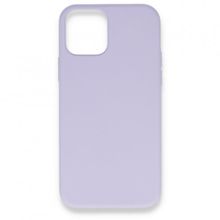 Tazador iPhone 12 Nano İçi Kadife Lila Silikon Kılıf