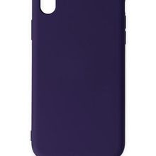 Tazador iPhone XR Nano İçi Kadife Mor Silikon Kılıf