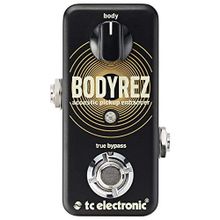 TC Electronic BodyRez Acoustic Pickup Enhancer Siyah Efekt Pedalı