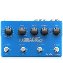 TC Electronic Flashback 2X4 Delay Mavi Efekt Pedalı