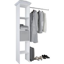 Tdesigno Eliz Beyaz 120 CM Gardırop