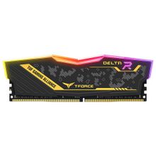 Team TF9D416G3200HC16F01 T-Force TUF Yellow Delta RGB 16 GB Ram