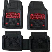 TeamCar Safir Ford Focus 3 Havuzlu Krom Kırmızı Paspas