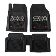 TeamCar Safir Lancia Delta Krom Karbon Siyah Havuzlu Paspas