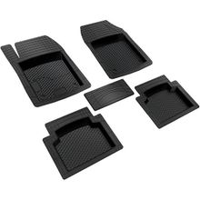 TeamCar Tata Vista Ekstra Havuzlu Kauçuk Siyah Oto Paspas