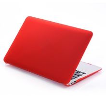 Techmaster Macbook Pro 16 2019 A2141 Rubber Kapak Kırmızı Kılıf