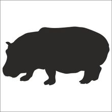 Technopa 50 cm Uzunluk Su Aygırı Folyo Sticker