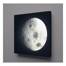 Technopa Ay Temalı 100x100 cm Kanvas Tablo
