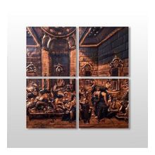 Technopa Bakır Tablo 60x60 cm Kanvas Tablo