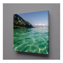 Technopa Berrak Deniz 70x70 cm Kanvas Tablo