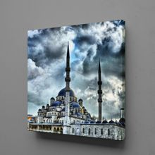 Technopa Cami 120x120 cm Kanvas Tablo