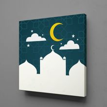 Technopa Cami Ay 120x120 cm Kanvas Tablo