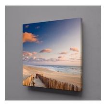 Technopa Deniz Kum Manzarası 50x50 cm Kanvas Tablo