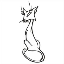 Technopa DERSTV773 130cm Kedi Folyo Sticker