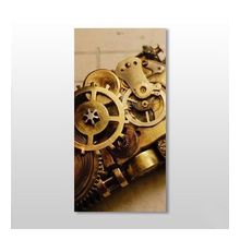 Technopa Dişli Çark 70x105 cm Kanvas Tablo