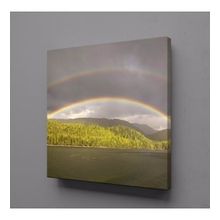 Technopa Doğa Deniz Gökkuşağı 120x120 cm Kanvas Tablo
