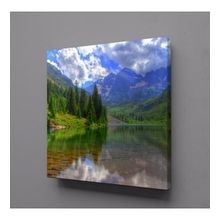 Technopa Doğa Yansımaları 110x110 cm Kanvas Tablo