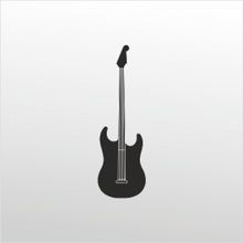 Technopa Elektro Gitar 20 cm Folyo Duvar Stickerı