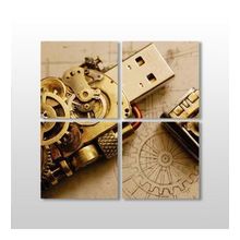 Technopa Flash Bellek 60x60 cm Kanvas Tablo