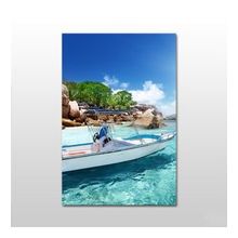 Technopa Gemi Deniz 40X20 cm Kanvas Tablo