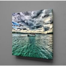 Technopa Gemi Gökyüzü 25x25 cm Kanvas Tablo
