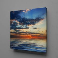 Technopa Gökyüzünün Değişik Renkleri 90x90 cm Kanvas Tablo