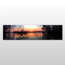 Technopa Göl Manzarası 60x20 cm Kanvas Tablo