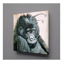 Technopa Goril 110x110 cm Kanvas Tablo