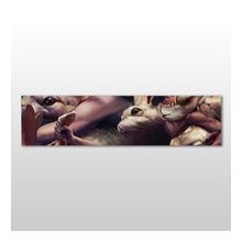 Technopa Hamster 150x50 cm Kanvas Tablo