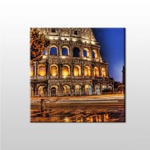 Technopa Italya Tarihi Manzara 160x160 cm Kanvas Tablo