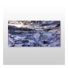 Technopa Karlı Zirve 220x110 cm Kanvas Tablo