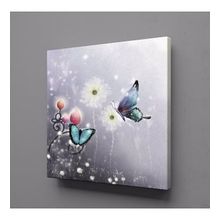 Technopa Kelebek 100x100 cm Kanvas Tablo