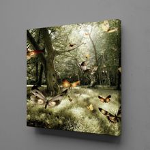 Technopa Kelebekler 150x100 cm Kanvas Tablo