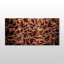 Technopa Motif Desen 60x30 cm Kanvas Tablo