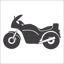 Technopa Motosiklet 90 cm Folyo Duvar Stickerı