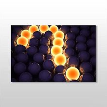 Technopa Neon Top 90x60 cm Kanvas Tablo