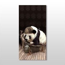 Technopa Panda 130x195 cm Kanvas Tablo