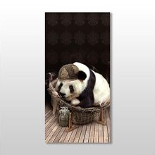 Technopa Panda 90x135 cm Kanvas Tablo