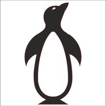 Technopa Penguen 160 cm Folyo Duvar Stickerı