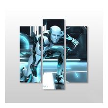 Technopa Robot 3D 84x90 cm Kanvas Tablo