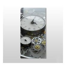 Technopa Saat 30x50 cm Kanvas Tablo