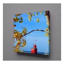 Technopa Sakin Şehir 60x60 cm Kanvas Tablo