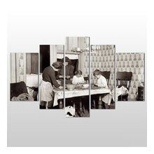 Technopa Sepya 155x90 cm Kanvas Tablo