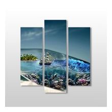 Technopa Şişe 120x130 cm Kanvas Tablo