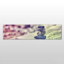 Technopa Taşlar 300x100 cm Kanvas Tablo