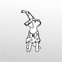 Technopa Tatlı Köpek 50 cm Folyo Duvar Stickerı